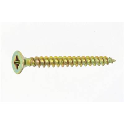 Vis bois VISWOOD Tête fraisée Pozidriv - Zingué blanc - Ø4 x 25 mm - Boite de 500 - Maxoutil