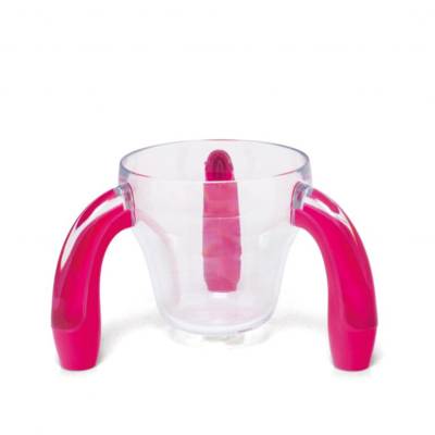 Tasse tripode antidérapante sans couvercle pour enfant - 6 coloris au choix