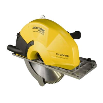 Scie circulaire à métaux Ø 320 mm 1800 W pour panneaux sandwich - JEPSON  - avec rail + fixation - 608270-SET - Maxoutil