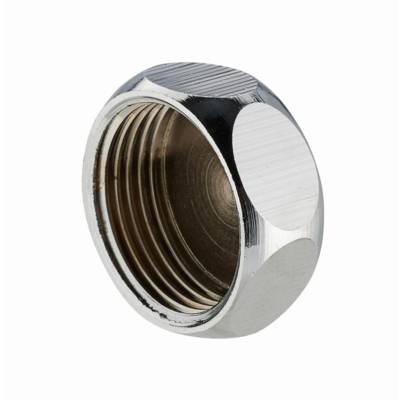 Bouchon laiton chromé femelle F3/8 (12x17) NOYON & THIEBAULT - 234-12CS2