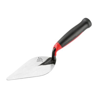 Truelle forgée Pro lame d'olivier avec manche bi-matière - 135 mm - Gedimat