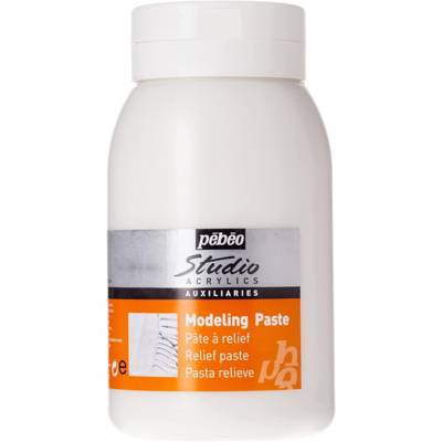 Pot 1 Litre Studio Acrylics Modeling Paste - PÉBÉO