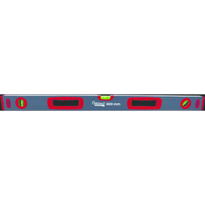 Niveau à bulle tubulaire 600mm GEDIMAT PERFORMANCE PRO - Gedimat