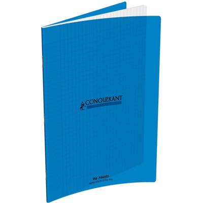Cahier couverture polypro 240 x 320 mm 96 pages 90g seyès Bleu