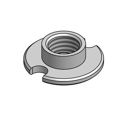 Ecrou espagnolette TORBEL Noir - 765010 - Maxoutil