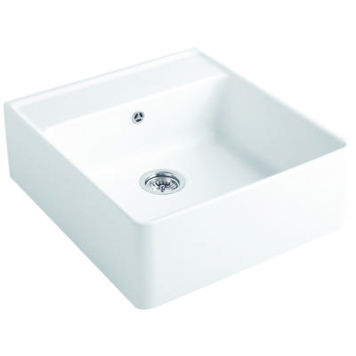Evier à poser TIMBRE D'OFFICE 1 cuve blanc - Gedimat - VILLEROY&BOCH