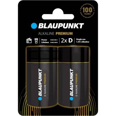 Piles D alcalines PREMIUM, paquet de 2