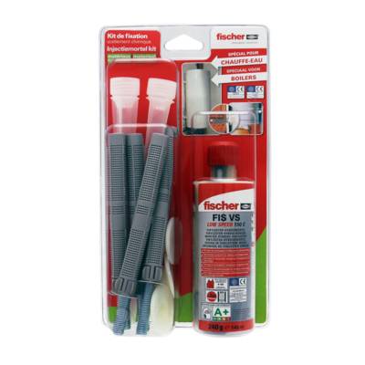Kit de scellement chimique chauffe eau 150ml - Gedimat - FISCHER FRANCE