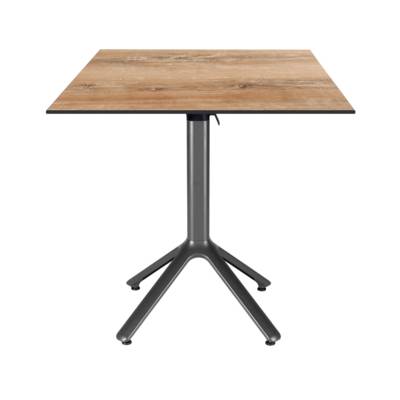 Table rabattable 70x70cm chene slovene - terrasse - RestooTab