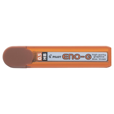 Etui 12 mines ENO HB 0.5 mm