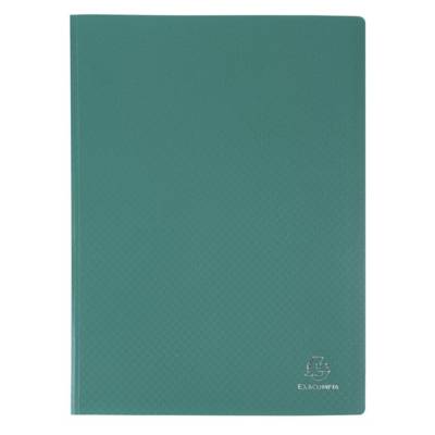 Protège-documents en polypropylène souple OPAK 100 vues - A4 Vert foncé