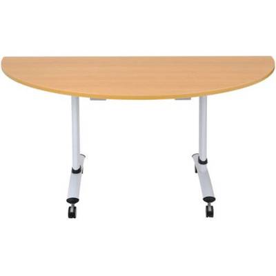 TABLE ABATTANTE MIKADO DEMI-ROND - Table - Mobilier scolaire