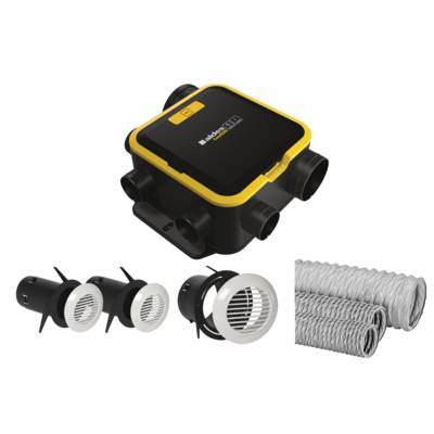 Kit VMC EASYHOME auto compact avec gaines - Gedimat