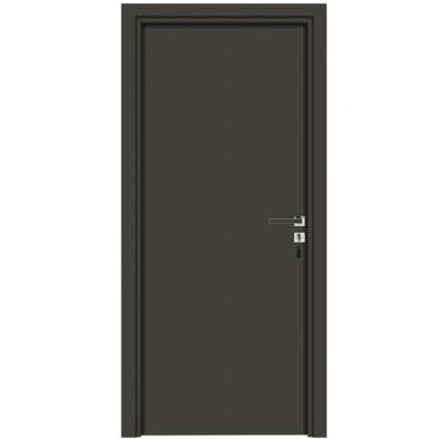 Bloc-porte tubulaire MIRO réversible aspect cuir basalte H.50 à 100mm - Gedimat - REIVILO