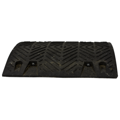 Module droit de ralentisseur - 500 x 430 mm - H 50 mm - Noir - NOVAP - 8003050 - Maxoutil