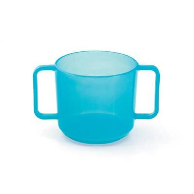 Tasse à anses translucide 22cl - aux  4 coloris vifs