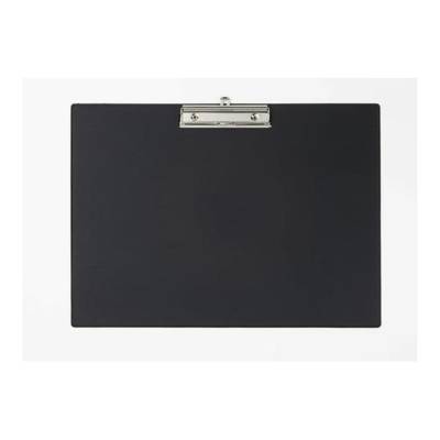 Porte-bloc carton plastifié format A3 paysage noir - MAUL
