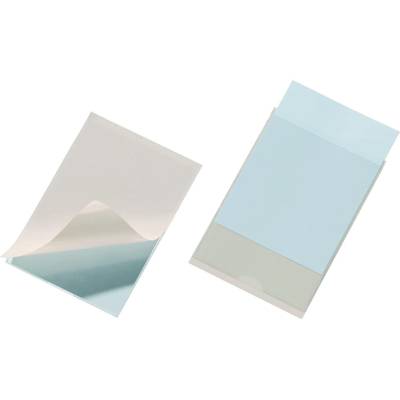 Sachet de 10 Pochettes adhésives POCKETFIX, (L)105 x (H)74 mm - DURABLE