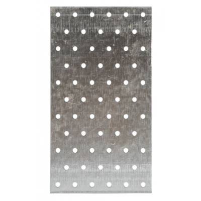 Plaque de connexion perforée en acier galvanisé - Gedimat - SIMPSON STRONG-TIE