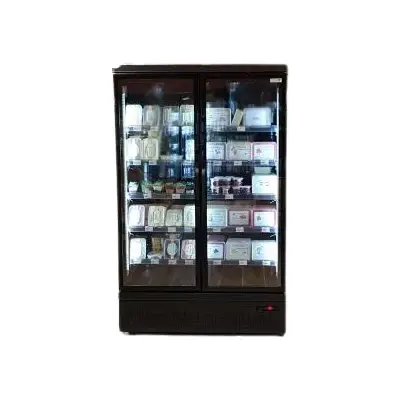 Vitrine verticale froid positif 2P - Sur Roulettes, A porte vitrée - ASTRA002 - Seda