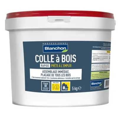 Colle à bois rapide - d2 5kg - BLANCHON - 01280028 - Maxoutil