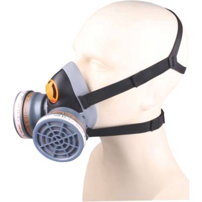 Kit demi-masque spray M6400 + 2 galettes - Gedimat