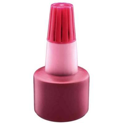 Flacon D'encre Pour Tampon Encreur 30 ml Rouge