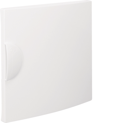 Porte opaque blanc pur Gamma+ pour coffret Gamma 13, 1 rangée 13 M - HAGER - GP113P - AURELEC