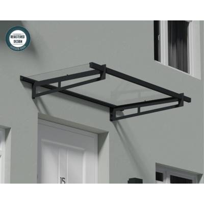 Marquise acier BREMEN - 150 x 93,5 cm - Gedimat - PALRAM