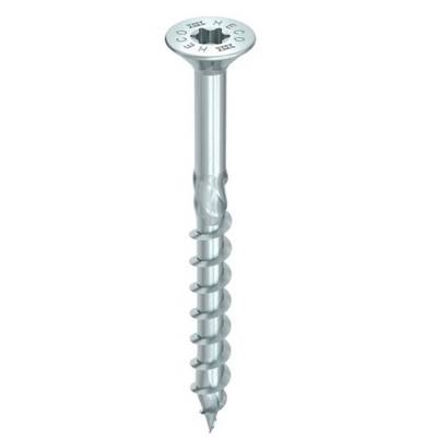 Vis HECO-Topix-Plus - Ø8x100mm - Tête Fraisée à poches de fraisage - Filetage Partiel - T40 - Boite de 100 - 61257 - HECO - Schrauben