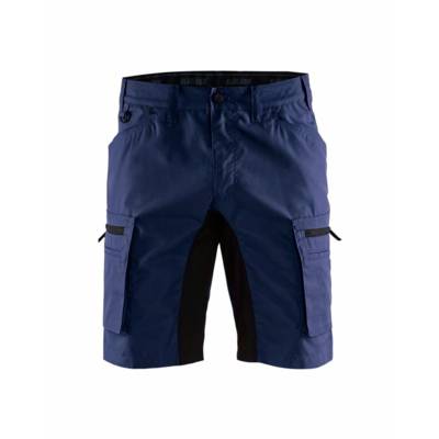 Short maintenance BLAKLADER Stretch T.38 - MARINE/NOIR - 144918458999-38 - BLAKLADER WORKWEAR