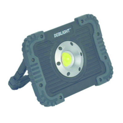 Projecteur de chantier IP44 simple flux 10W - 172x127x46mm - Gedimat - DEBFLEX