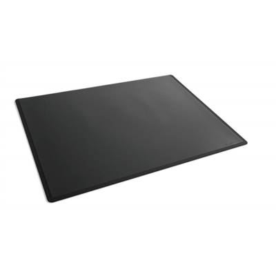 Sous-main 530x400mm revêtement PP avec Rabat Transparent Noir - DURABLE