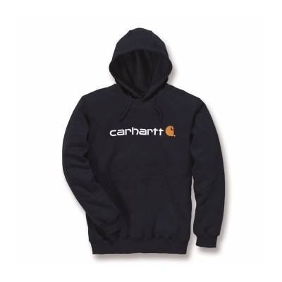Sweat capuche Signature Logo Hooded CARHARTT Blk/Black - Taille XS - S1100074001XS