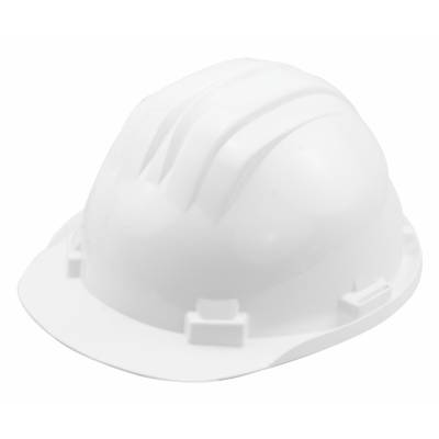 Casque de chantier blanc - Gedimat