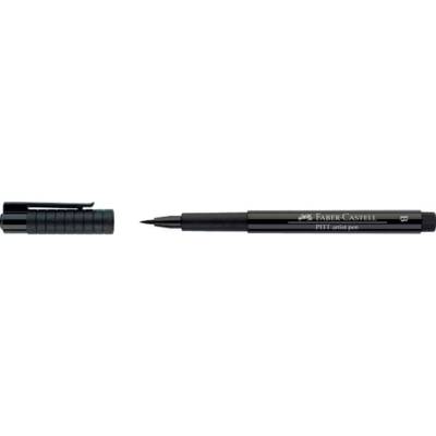 Feutre encre de chine PITT artist pen Pointe Pinceau 1-5 mm Noir - FABER-CASTELL