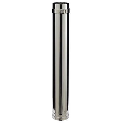 Conduit droit PGI Inox L.1000 Ø100/150mm POUJOULAT - 37100405 - Maxoutil
