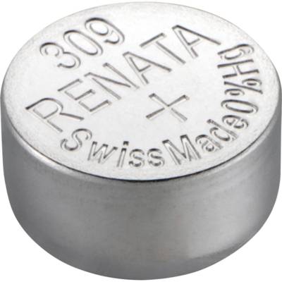Pile bouton Silver Oxyde 309 / SR754 SW  0% Mercure 1,55V