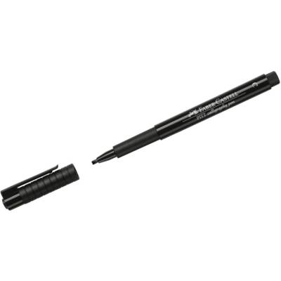 Feutre encre de chine PITT artist pen Pointe Calligraphie 2,5 mm Noir - FABER-CASTELL