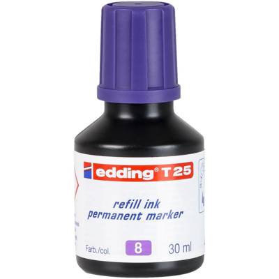Recharge D'encre 30ml T25 Goutte à Goutte Pour Marqueur Permanent Violet
