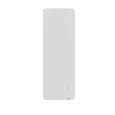 Radiateur connecté à inertie fonte+façade chauffante vertical HEKLA blanc - Gedimat - SAUTER