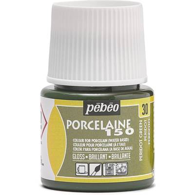 Flacon 45 ml Peinture P150 Porcelaine Coloris Peridot - PÉBÉO