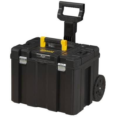 Coffre mobile STANLEY Grand volume avec manche télescopique - FMST1-75753 - Maxoutil