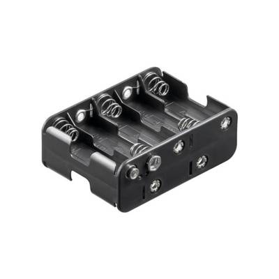 Conteneur pour 10 Piles AA Mignon Avec Connecteur 9V