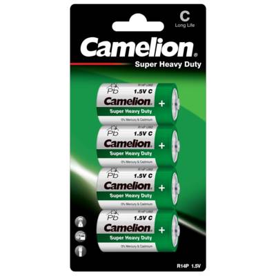 Pack de 4 piles Super Heavy Duty R14/C