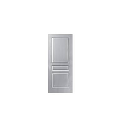 Porte seule coulissante postformée RENNES - 204X63cm - avec usinage pour châssis à galandage rainure et tire - Gedimat - KEYOR