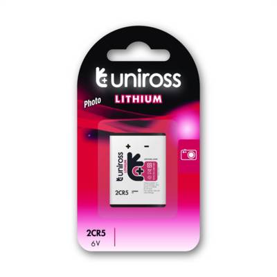 Pack de 1 Pile Lithium 2CR5, 6V