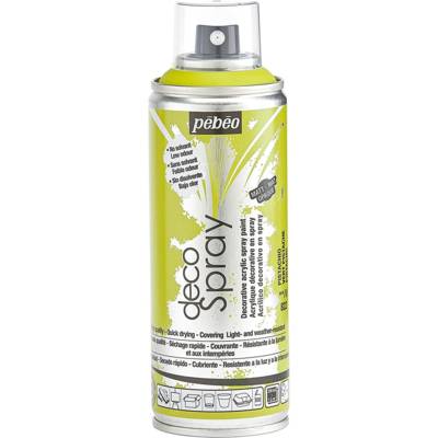 Aérosol 200ml Peinture DécoSpray VERT PISTACHE - PÉBÉO