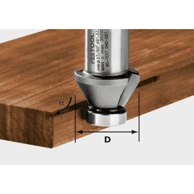 Fraise à chanfreiner HW FESTOOL HW 30°-OFK 500 - 490091