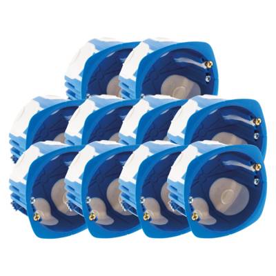 Boîte NO-AIR multimatériaux D67mm prof.40mm - lot de 10 pièces - Gedimat - HBF